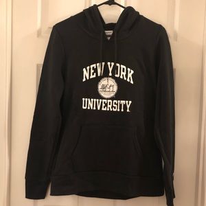Women’s NYU black sweatshirt